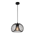 LUCIDE LUCIDE VINTI - Stylish Pendant Light Ø 30 cm in Black