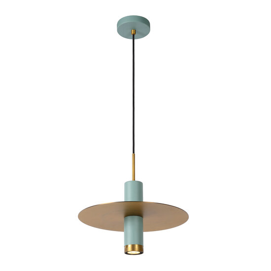 LUCIDE LUCIDE SELIN - Stylish Pendant Light in Turquoise