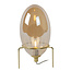 LUCIDE LUCIDE EXTRAVAGANZA BELLISTER - Stylish Table Lamp with Amber Glass