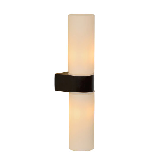 LUCIDE LUCIDE JESSE - Bathroom Wall Lamp - 2xG9 - IP44 - Black - Perfect lighting for your bathroom