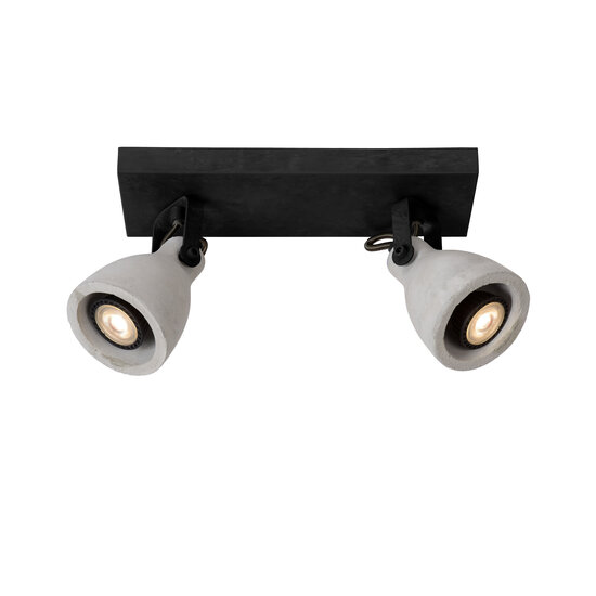 LUCIDE LUCIDE CONCRI-LED - Foco de techo LED regulable en negro