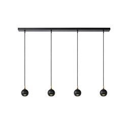 LUCIDE FAVORI - Hanglamp - 4xGU10 - Zwart
