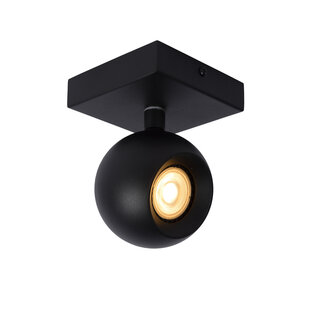 LUCIDE FAVORI - Aplique de Techo - 1xGU10 - Negro