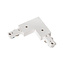 LUCIDE LUCIDE TRACK L-Conector - Sistema de Riel 1-Fase / Iluminación de Riel - Derecho - Blanco (Extensión) - Perfecto para expandir su iluminación de riel
