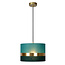 LUCIDE LUCIDE EXTRAVAGANZA TUSSE - Stylish Green Pendant Light