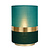 LUCIDE LUCIDE EXTRAVAGANZA TUSSE - Lámpara de Mesa - Ø 15 cm - 1xE14 - Verde
