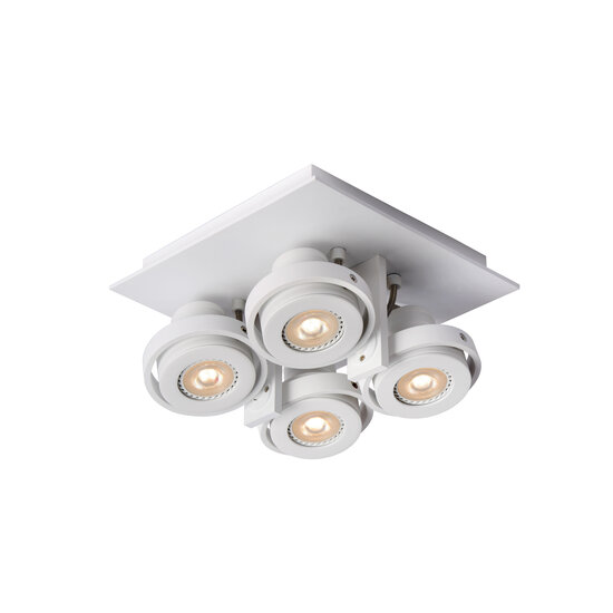 LUCIDE LUCIDE LANDA - Spot Plafonnier LED Dimmable avec Douille GU10