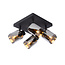 LUCIDE LUCIDE ALION - Spot Plafonnier - 4xE14 - Noir - Éclairage parfait pour chaque espace