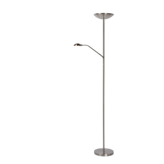 LUCIDE LUCIDE ZENITH - Leeslamp - LED Dimb. - 3000K - Mat chroom - Perfect voor sfeervolle leesmomenten