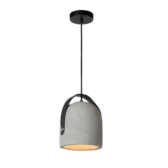 LUCIDE LUCIDE COPAIN - Stylish Pendant Light Ø 20 cm in Taupe