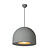 LUCIDE LUCIDE AKRON - Lámpara Colgante - Ø 50 cm - 1xE27 - Gris