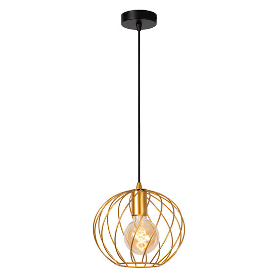 LUCIDE LUCIDE DANZA - Elegante Hängeleuchte in Mattem Gold