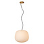 LUCIDE LUCIDE ELYSEE - Elegant Pendant Light with Opal Glass