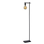 LUCIDE LUCIDE LEANNE - Vloerlamp - 1xE27 - Zwart - Perfect voor sfeervolle binnenverlichting
