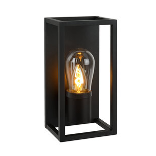 LUCIDE CARLYN - Lámpara de Pared para Baño - 1xE14 - IP54 - Negra