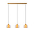 LUCIDE LUCIDE GUNHILD - Pendelleuchte - 3xE27 - Transparent