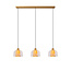 LUCIDE LUCIDE GUNHILD - Elegante Hanglamp met 3xE27 Fitting