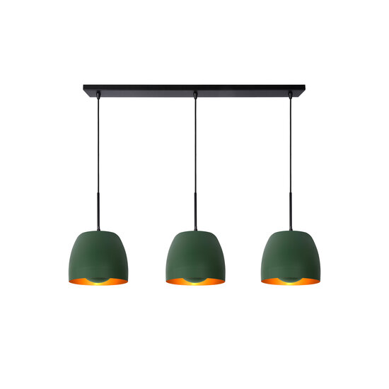 LUCIDE LUCIDE NOLAN - Stijlvolle Hanglamp in Groen