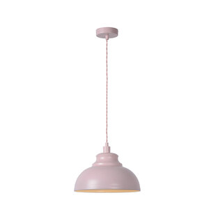 LUCIDE ISLA - Hanglamp - Ø 29 cm - 1xE14 - Rosa