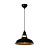 LUCIDE LUCIDE BRASSY-BIS - Hanglamp - Ø 31 cm - 1xE27 - Zwart