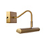 LUCIDE LUCIDE VINZ - Lámpara de pared elegante en oro mate/latón