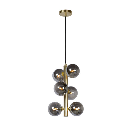 LUCIDE LUCIDE TYCHO - Elegante Hanglamp in Mat Goud/Messing