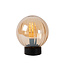 LUCIDE LUCIDE MONSARAZ - Stylish Table Lamp with Amber Glass