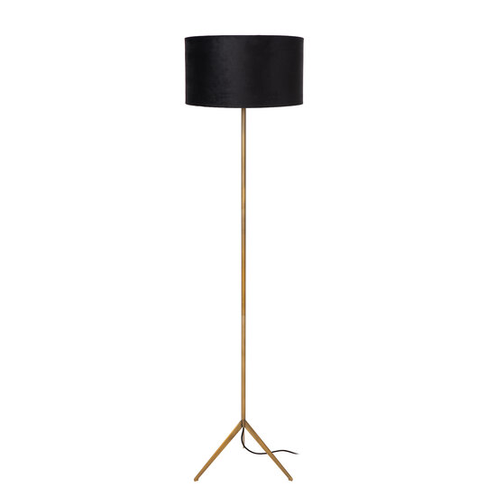 LUCIDE LUCIDE TONDO - Elegant Floor Lamp in Matte Gold/Brass