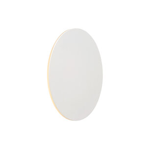 LUCIDE EKLYPS LED - Wandleuchte - Ø 25 cm - LED - 1x8W 3000K - Weiß