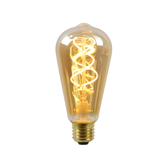 LUCIDE LUCIDE ST64 - Lámpara de filamento - Luz LED regulable para una atmósfera acogedora