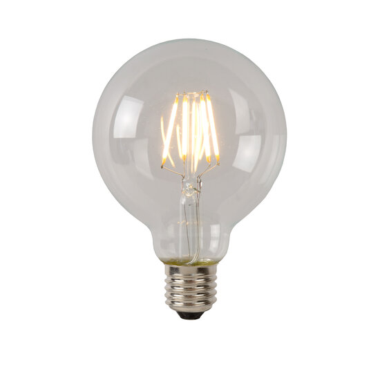 LUCIDE LUCIDE G80 Class B - Ampoule Filament Dimmable en Verre Transparent