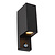 LUCIDE LUCIDE ZARO IR - Außen Wandspot - 2xGU10 - IP65 - Schwarz