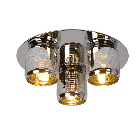 LUCIDE LUCIDE ERYN - Elegante Deckenleuchte mit Chromfinish
