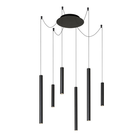 LUCIDE LUCIDE LORENZ - Stijlvolle Dimbare Hanglamp van Ø 120 cm