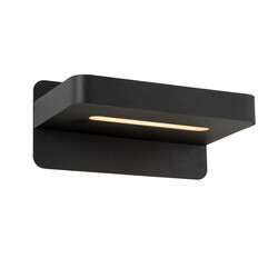 LUCIDE ATKIN - Bedlamp - LED - 1x6W 3000K - Met USB oplaadpunt - Zwart