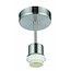 Hanging lamp gray 140mm high for fabric lampshade