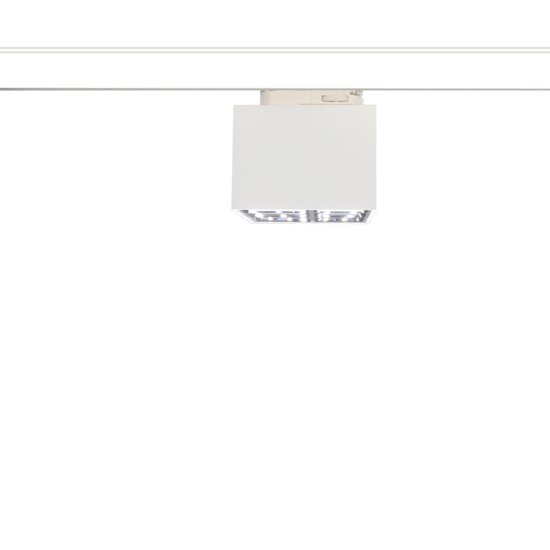 Verstellbarer Schienenstrahler für 3-Phasen-Schienen, 225 mm, 20 Watt