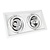 Fantasia Fantasia Barema AR111 square recessed spot white incl. AR111 12.4W