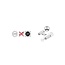 Fantasia TENGU aplique de pared exterior, 1x3W LED COB integrado, 3000K blanco cálido, IP65, aluminio, negro, 103x58x74mm