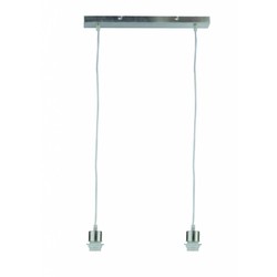 Fantasia Nina pendant light grey 440mm 2x E27 ARM-302