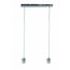 Fantasia Nina Pendelleuchte 440mm breit aus gebuerstetem Stahl, 2x E27-Fassung, Schirm separat