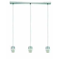Fantasia Nina lampara colgante gris 640mm con 3x E27