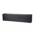 Lampenschirm aus rechteckigem Stoff, 1200 mm, ecru/schwarz/taupe für ARM-301
