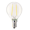 Fantasia lámpara de bola LED E14 G45 4W, vidrio claro con efecto filamento, 2700K blanco cálido, regulable