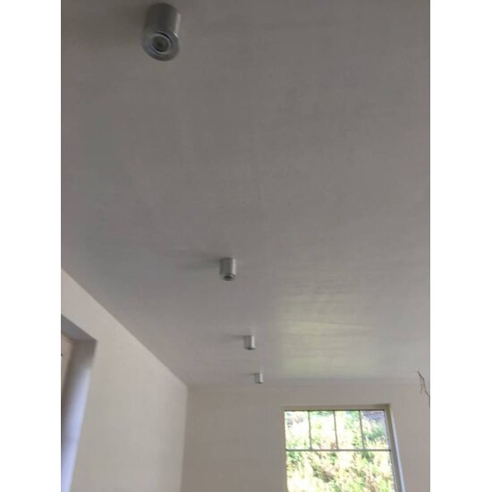 Fantasia surface-mounted spot white, round, GU10 fitting, diameter 90 mm, height 95 mm, adjustable, aluminium, IP20