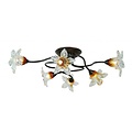 Fantasia Fantasia Megan Hängeleuchte mit 6xG9 28W Leuchtmitteln inklusive, antikes Ruggine, Durchmesser 555 mm, Höhe 240 mm, IP20