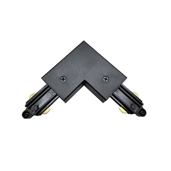 Fantasia Connecteur en L pour rail d'éclairage, monophasé ou triphasé, alimentation 220V incluse, blanc