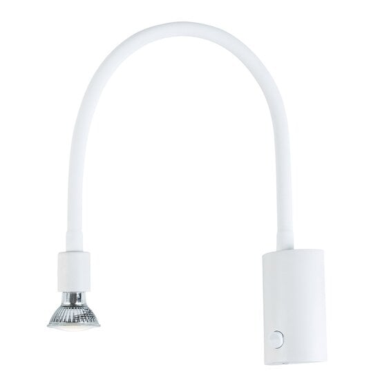 Fantasia Applique Rune Flex avec bras flexible, GU10 LED 4,3W 2700K incluse, dimmable, noir mat, 665 mm
