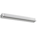 Fantasia Martino aplique de pared LED, 12 vatios, 847 lúmenes, 3000K, plata mate, aluminio y plexi