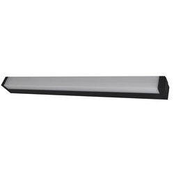 Fantasia Martino aplique LED industrial negro 3000K